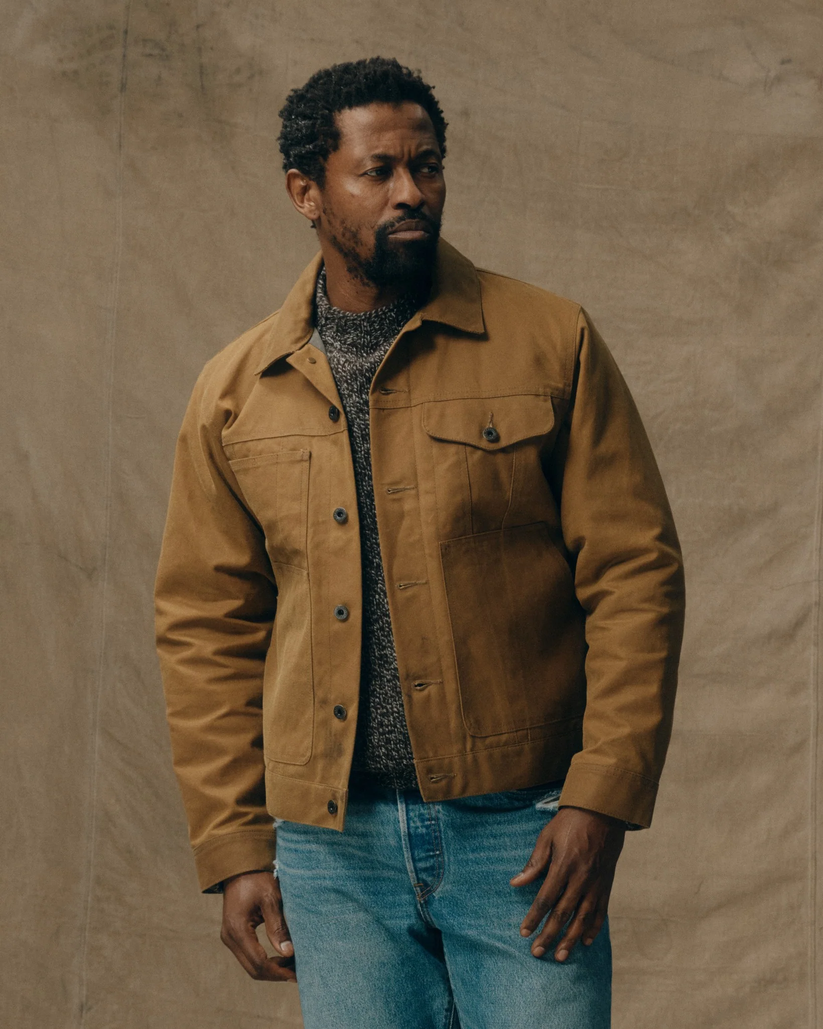 Tin Cloth Short Lined Cruiser Jacket